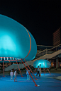 “光之浮想”公共艺术装置 / 大星吉子设计 – mooool木藕设计网