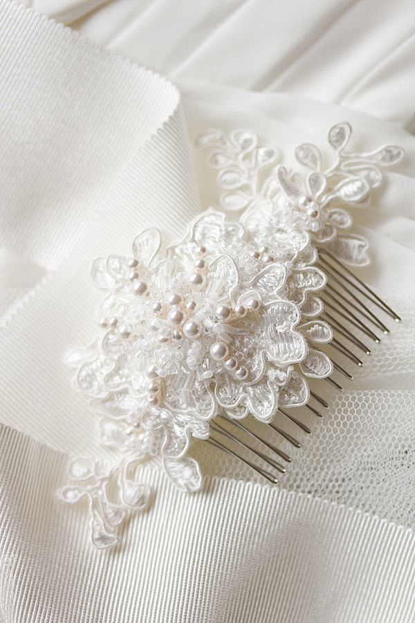 Alencon lace bridal ...