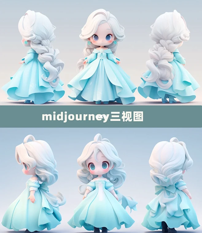 IP形象三视图来啦！我看谁还没用midj...