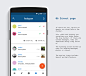 Instagram in material design : A redesign concept for the Instagram app.