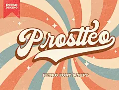 粗体Script英文产品包装广告海报封面设计社交媒体字体素材模板下载