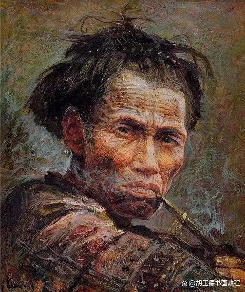 罗中立油画作品赏析-花瓣网