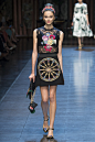 Dolce & Gabbana Spring 2016 Ready-to-Wear Fashion Show : See the complete Dolce & Gabbana Spring 2016 Ready-to-Wear collection.