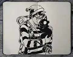 他每天一幅钢笔手绘，已经坚持365天！