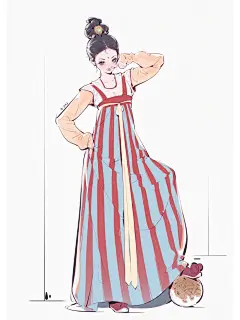 人物速写
采集@别致的七
作者：一只丢