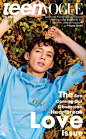 #杂志大片# Teen Vogue Volume 1 'The Love Issue' : #Troye Sivan# ​​​​by Ryan McGinley. “戳爷”少年该有的青春模样. ​​​​