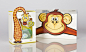 THE ZOO : Tagline: "For Your Little Animals"Objective: Create an original branded set. Design the logo and packaging to fit the brand’s aesthetic.Insight: There are not many baby lines currently on the market that are unique in terms of branding