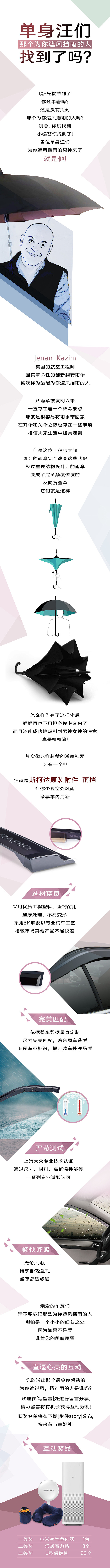 斯柯达雨挡互动长图文＋