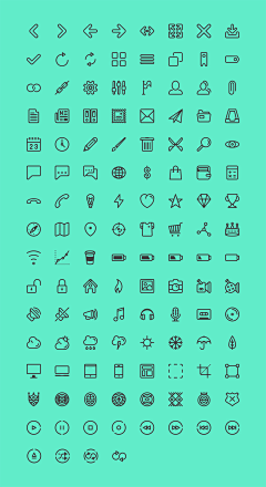 半胖兮采集到Icon Or Flat