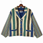 RARE!! 90's Issey Sport Jacket Issey Sport Multicolored Stripe Jacket Tsumori Chisato Issey Miyake Jacket Wool