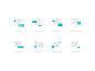 Business Icons vector clean icon ui illustration simple design modern
