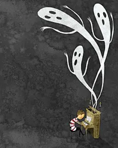 #木棉分享# 来自波兰插画师 Lee White 的绘画作品，一组很梦幻、很童话风的唯美手绘插画插图，似乎回到小时候，翻看童话预言古书的样子。 ​