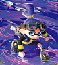 Splatoon 2 Inkling Boy poster