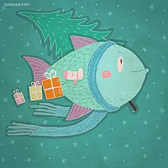 Maria Lovell 幽默可爱的小插画 西伯利亚 灵感 漫画 数字艺术 手绘 安静 喵星人 商业插画 可爱 卡通 儿童插画 