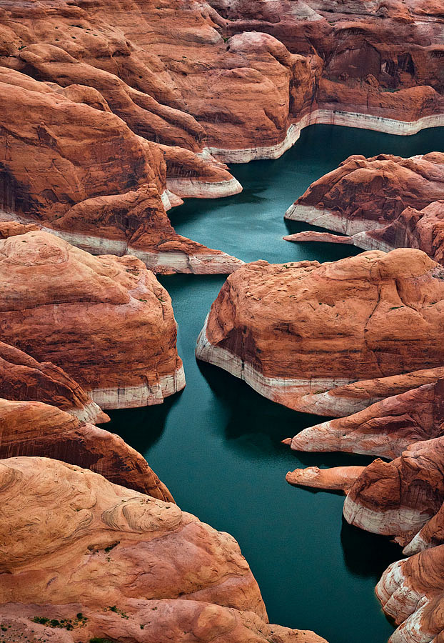 红峡谷,鲍威尔湖 摄影by：Gleb T...