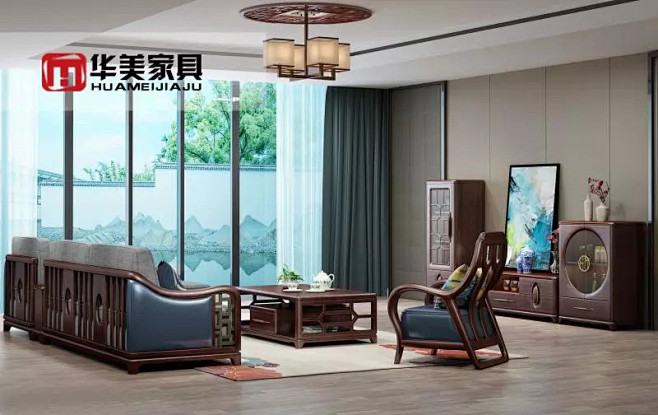 【展商风采】华美家具——还原实木的纯朴自...