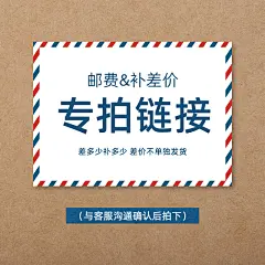 简约电商邮费补差价专拍链接主图