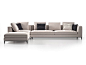 Lucrezia Modular Sofa 3d model | B&B Italia