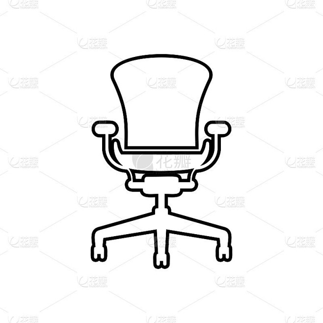 Office Chair Icon - ...