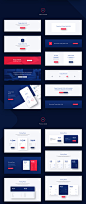 UI Kits : Over 120 unique and amazing designed user interface blocks grouped, named and layered into 14 most popular categories. It's a huge pack of everything you need to design any website, landing page or web application. Everything is designed under 1