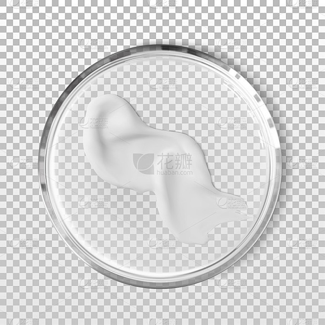 Glass petri dish wit...