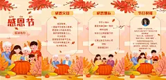 H5翻页手绘感恩节全家福感恩家人诚挚祝福贺卡