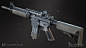 M4A1, Yuriy Antonenko : It's a rework of the famous M4, where I've been worked on new textures