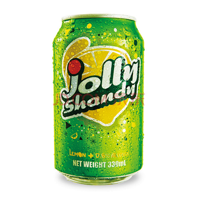 怡乐仙地啤酒怡乐仙地jollyshandy果味啤酒柠檬味330ml24听整箱装行情