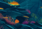 Natural History Museum of LA : 2014 illustrations for NHM's Seamobile and Earthmobile.