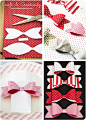 Pappersrosetter / Paper bows - by Craft & Creativity