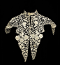 Embroidered cu twork lace capelet, c.1904, from the Vintage Textile archives. 【  】