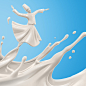 Yörük Ayran: yogurt splashes on Behance