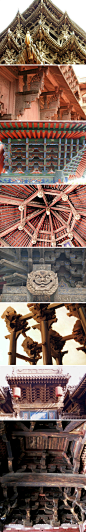 [叹为观止叹为观止的中国古建筑木结构的中国古建筑木结构] #采集大赛#
