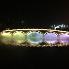 北城凉筑c采集到桥梁夜景