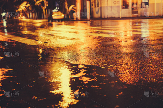 雨,城市,巨大的,室内过夜,水,暴风雨,重的,夜晚,女子晚礼服,都市风景