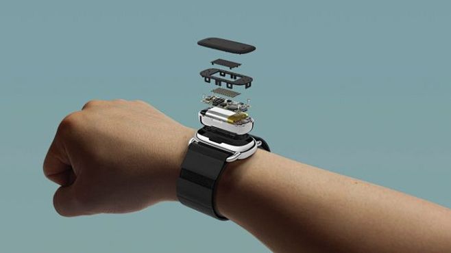 产品设计手表爆炸图