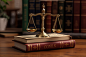 法律测量法律法庭法律书籍天平场景摄影图