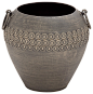 Fascinating Styled Fancy Metal Vase - traditional - Vases - Wildorchid