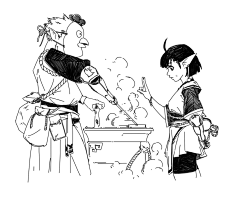 夨『无名←采集到线稿