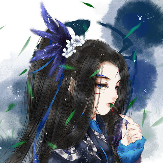 剑三 古风插画 念萦墨葵/绘