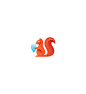 松鼠动物LOGO设计 -字体传奇网-中国首个字体品牌设计师交流网