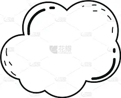 可爱的,云,童话故事,图标,就寝时间,摆拍,简单,天气,问候,爱
