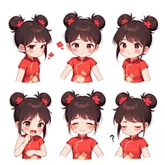 人物表情包九宫格-LoRA-Lib_YuXinn-LiblibAI
