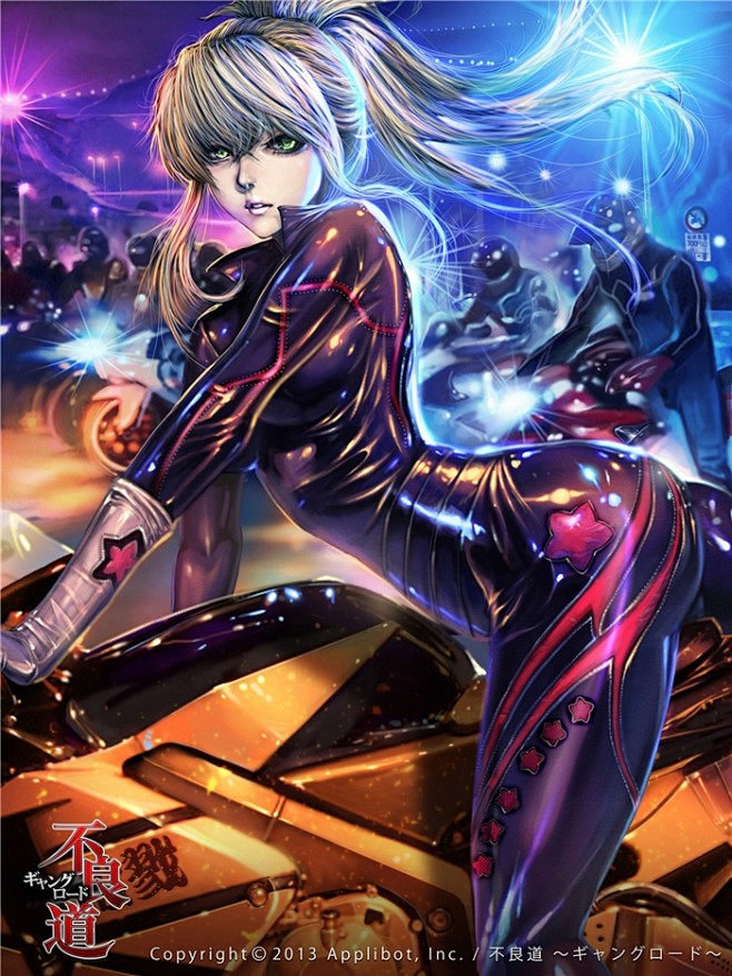 不良道性感尤物动漫美女图集