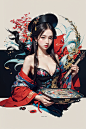 【AI头像】潮流风&中国风&少女风
