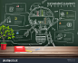 creative education infographics blackboard with books inside a big bulb  : Discover millions of royalty-free photos, illustrations, and vectors in the Shutterstock collection. Thousands of new, high-quality images added every day.