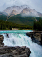 Athabasca Falls, Jasper National Park, Alberta, Canada: 