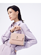 PEDRO小牛皮手提包女包纯色通勤链条单肩包斜挎包PW2-56610008-tmall.com天猫
