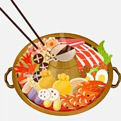 食物火锅插画图案图片大小2000x2000px 图片尺寸2.74 MB 来自PNG搜索网 pngss.com 免费免扣png素材下载！彩色#创意#绘画元素#火锅#简约#卡通#设计#食物#手绘#水彩#图案#现代#装饰#