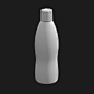 酒瓶玻璃瓶饮料瓶OBJ格式100个 C4D、Blender、Nomad、3DMAX、犀牛适用